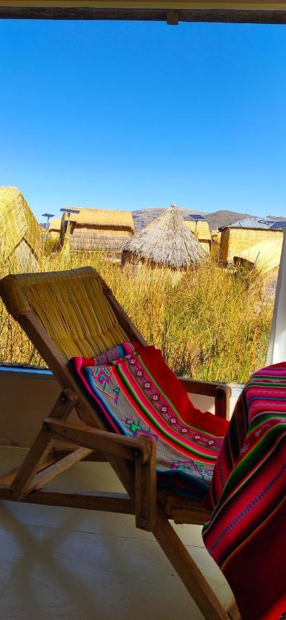 Uros Maya Lodge Puno Exteriör bild