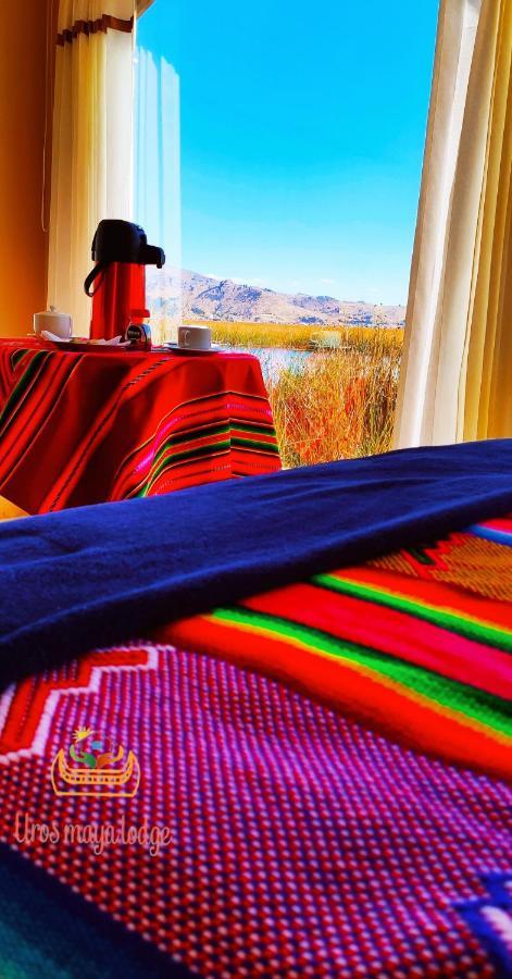 Uros Maya Lodge Puno Exteriör bild