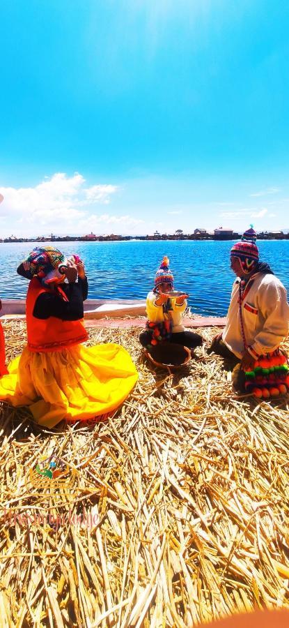 Uros Maya Lodge Puno Exteriör bild