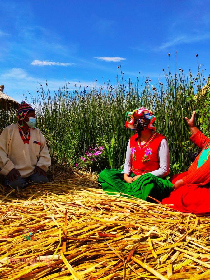 Uros Maya Lodge Puno Exteriör bild