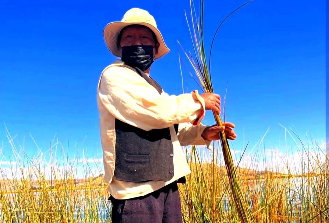 Uros Maya Lodge Puno Exteriör bild