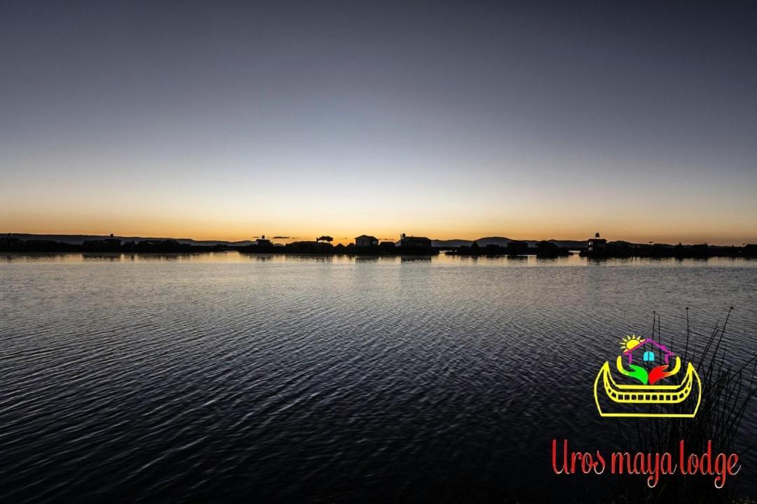 Uros Maya Lodge Puno Exteriör bild